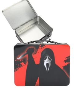 Boite à Lunch En Métal ( Ghost Face ) Personnage De Frisson Couteau