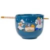 Bol à Ramen Avec Baguette ( Disney ) La Belle Et Le Clochard