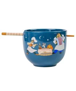 Bol à Ramen Avec Baguette ( Disney ) La Belle Et Le Clochard
