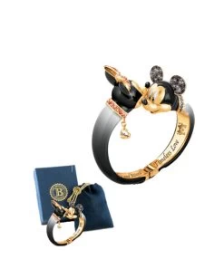 Bracelet Mickey Et Minnie Bradford ( Disney ) Timeless Love