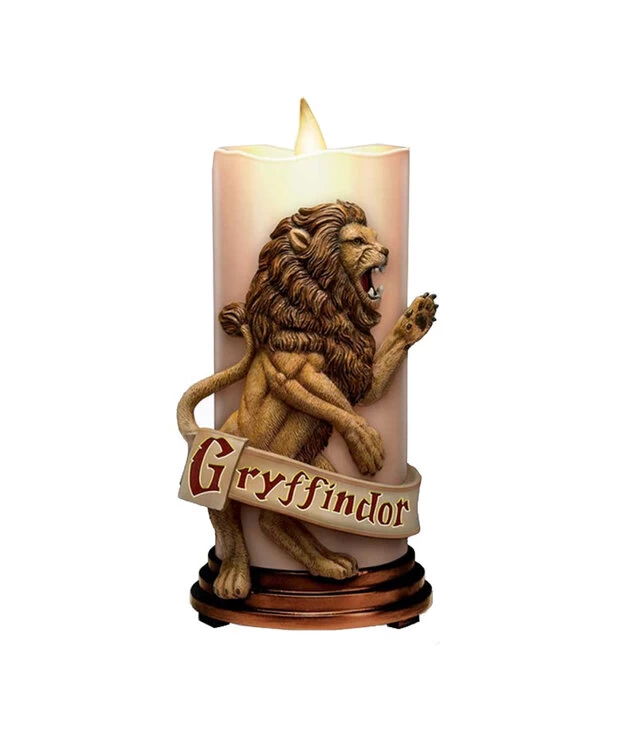 Chandelle Illuminé Bradford Exchange ( Harry Potter ) Gryffondor 1 Chandelle Illuminé Bradford Exchange ( Harry Potter ) Gryffondor