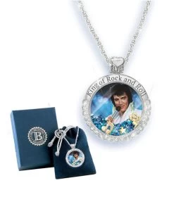 Collier Bradford Exchange ( Elvis Presley ) Rock And Roll All Shook Up