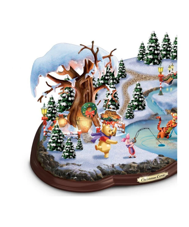 Diorama Figurine ( Disney ) Sculpture Hiver Personnages Château 2 Diorama Figurine ( Disney ) Sculpture Hiver Personnages Château - Image 2