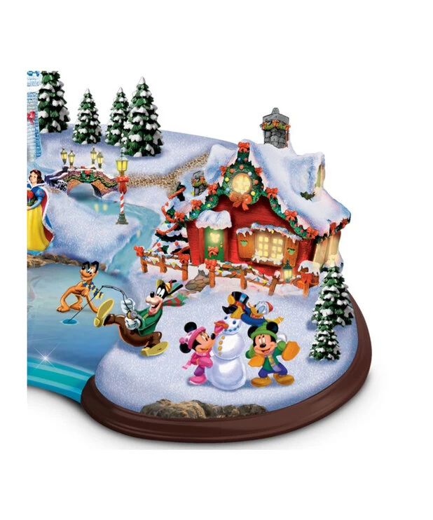 Diorama Figurine ( Disney ) Sculpture Hiver Personnages Château 4 Diorama Figurine ( Disney ) Sculpture Hiver Personnages Château - Image 4