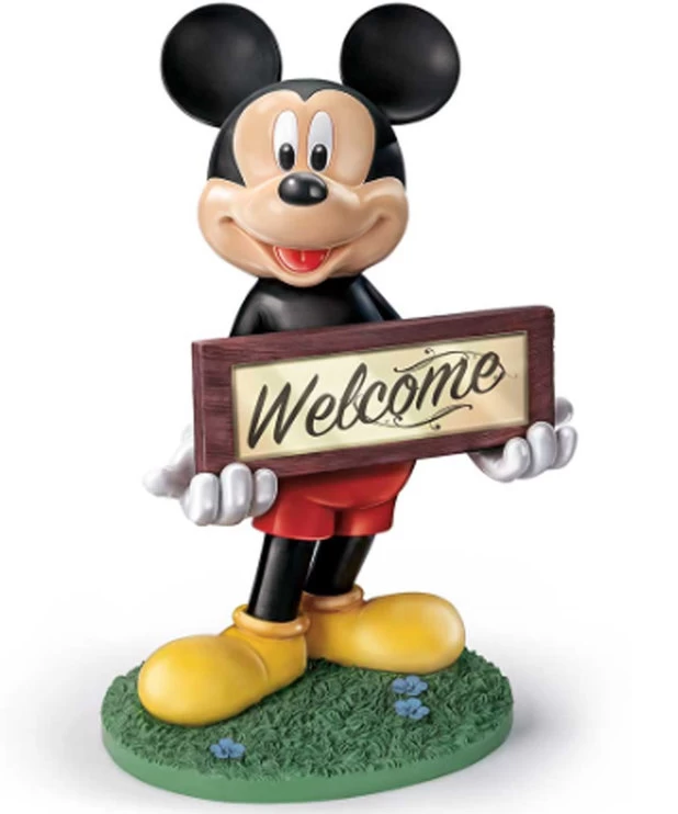 Figurine Solaire Mickey Bienvenue ( Disney ) 1 Figurine Solaire Mickey Bienvenue ( Disney )