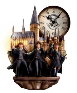 Illuminated Clock ( Harry Potter ) Characters Castle