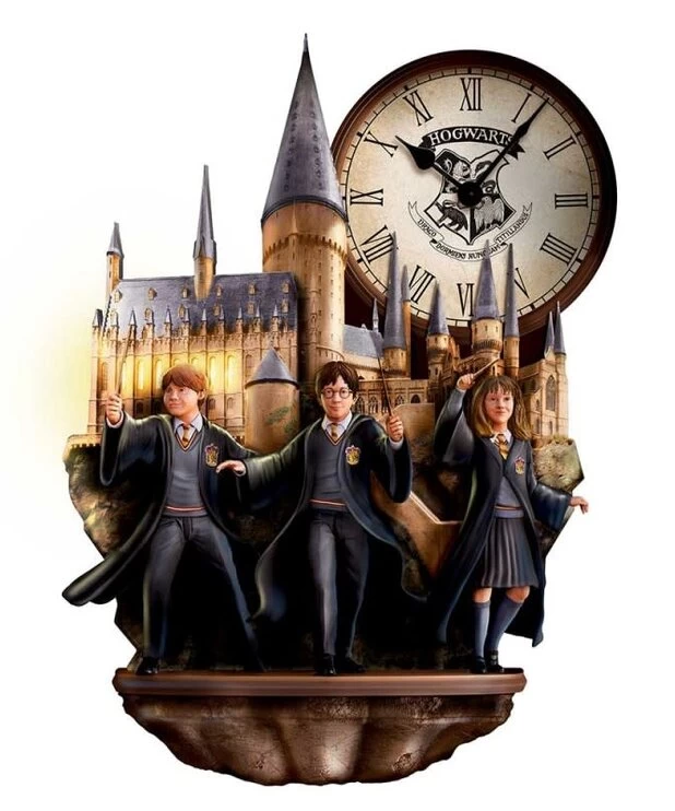 Illuminated Clock ( Harry Potter ) Characters Castle 1 Illuminated Clock ( Harry Potter ) Characters Castle