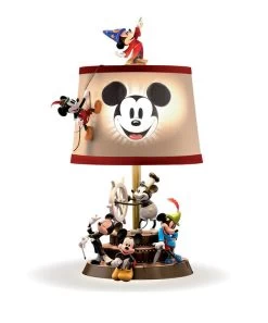 Lampe Bradford Exchange Mickey Au Fils Des Ans ( Disney )
