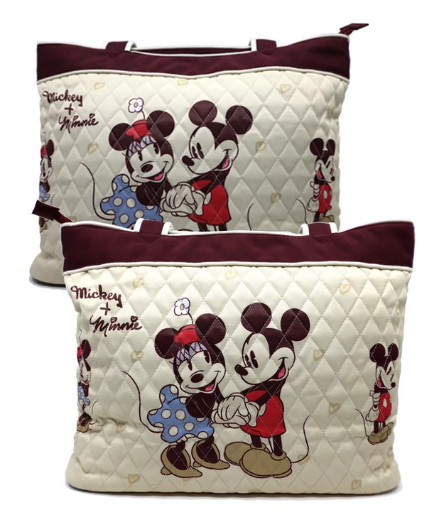 Sac à Main En Tissu Bradford Mickey Et Minnie ( Disney ) Vintage 1 Sac à Main En Tissu Bradford Mickey Et Minnie ( Disney ) Vintage