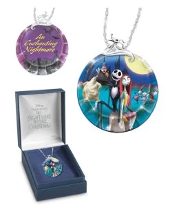 Collier An Enchanting Nightmare Bradford Exchange ( L'étrange Noel De Monsieur Jack ) Personnages