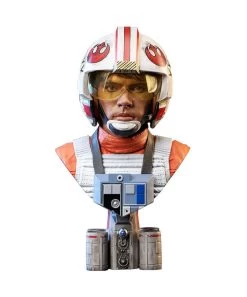 Luke Skywalker Red 5 ( Star Wars ) Figurine Numérotée 1/2 Buste Résine