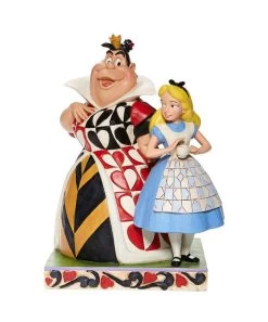 Disney ( Figurine Disney Traditions ) La Reine De Coeur & Alice
