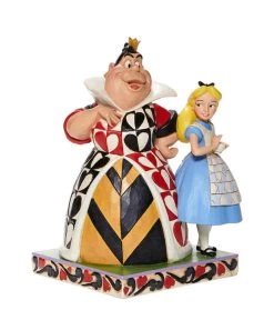 Disney ( Figurine Disney Traditions ) La Reine De Coeur & Alice -PopGalaxy Deals Store disney figurine disney traditions la reine de coeu 3