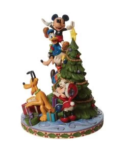 Disney ( Figurine Disney Traditions ) Mickey & Amis Arbre De Noël -PopGalaxy Deals Store disney figurine disney traditions mickey amis arbr 2