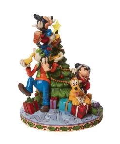 Disney ( Figurine Disney Traditions ) Mickey & Amis Arbre De Noël