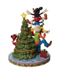 Disney ( Figurine Disney Traditions ) Mickey & Amis Arbre De Noël -PopGalaxy Deals Store disney figurine disney traditions mickey amis arbr 3