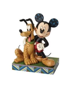 Disney ( Figurine Disney Traditions ) Pluto & Mickey -PopGalaxy Deals Store disney figurine disney traditions pluto mickey 2
