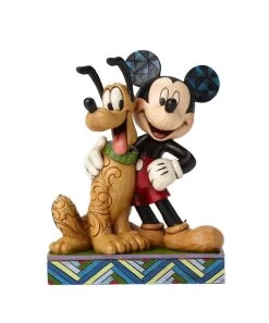 Disney ( Figurine Disney Traditions ) Pluto & Mickey