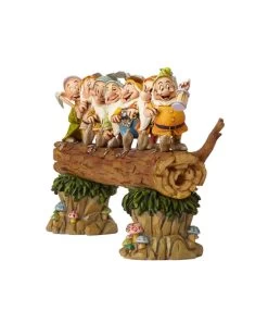 Disney ( Figurine Disney Traditions ) Sept Nains Branche D'arbre