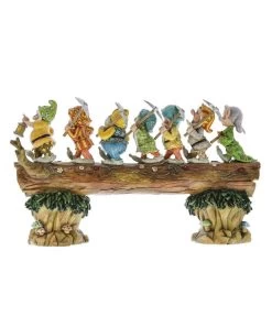 Disney ( Figurine Disney Traditions ) Sept Nains Branche D'arbre -PopGalaxy Deals Store disney traditions disney figurine disney tradition 15