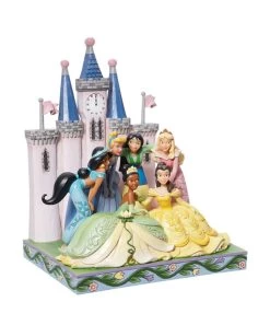 Figurine De Princesses ( Disney ) Princesses Et Château -PopGalaxy Deals Store disney traditions figurine de princesses disney pr 3
