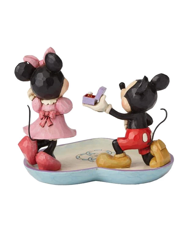 Figurine Mickey Et Minnie ( Disney ) Bague 2 Figurine Mickey Et Minnie ( Disney ) Bague - Image 2
