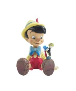 Figurine Pinocchio Et Jiminy ( Disney ) Assis