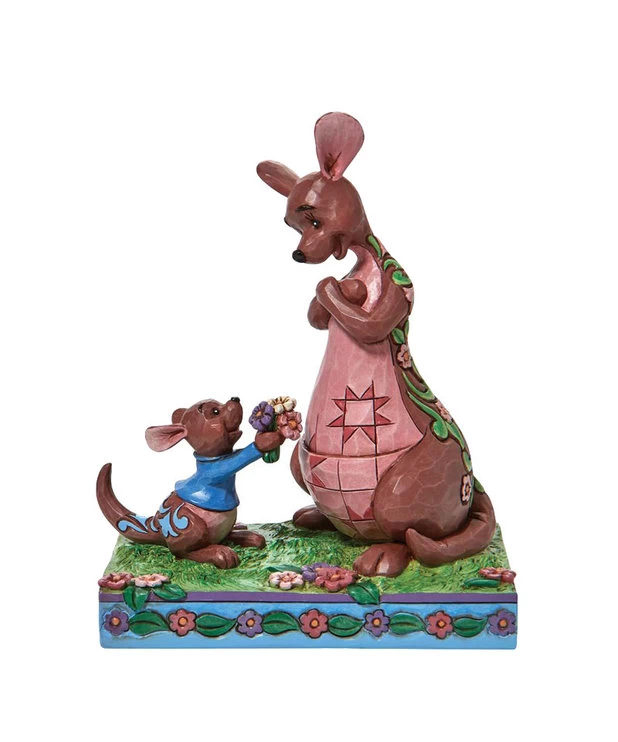 Figurine Grand Gourou & Petit Gourou ( Disney ) Fleurs 1 Figurine Grand Gourou & Petit Gourou ( Disney ) Fleurs