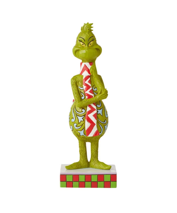 Figurine Jim Shore ( Disney ) Le Grincheux Longue Écharpe 1 Figurine Jim Shore ( Disney ) Le Grincheux Longue Écharpe