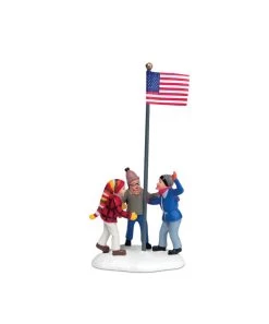 Figurine Lécher Le Poteau Du Drapeau ( Une Histoire De Noël )