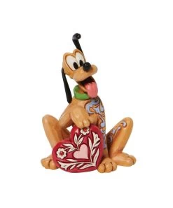 Figurine Pluto ( Disney ) Coeur