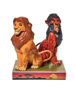 Figurine Simba Et Scar ( Disney )