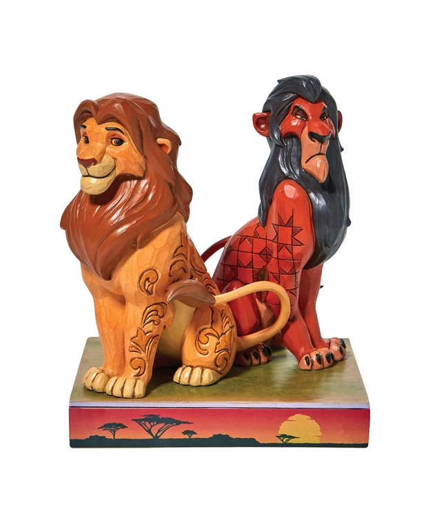 Figurine Simba Et Scar ( Disney ) 1 Figurine Simba Et Scar ( Disney )