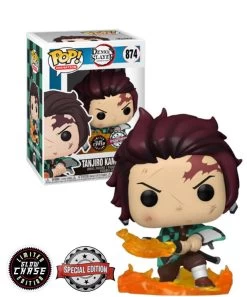 Demon Slayer 874 ( Funko Pop) Tanjiro Kamado With Blade CHASE