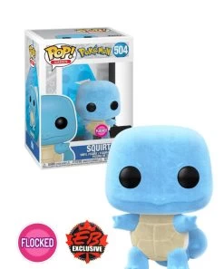 Pokémon 504 ( Funko Pop ) Squirtle Flocked
