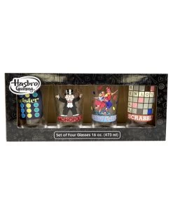 Hasbro ( Ensemble 4 Verres ) Jeux De Société