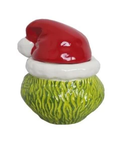 Jarre à Biscuits En Céramique ( Le Grinch ) -PopGalaxy Deals Store jarre a biscuits en ceramique le grinch 2