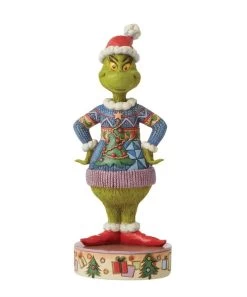 Le Grincheux Vêtu D'un Chandail Laid ( The Grinch ) Figurine 9 '' Jim Shore