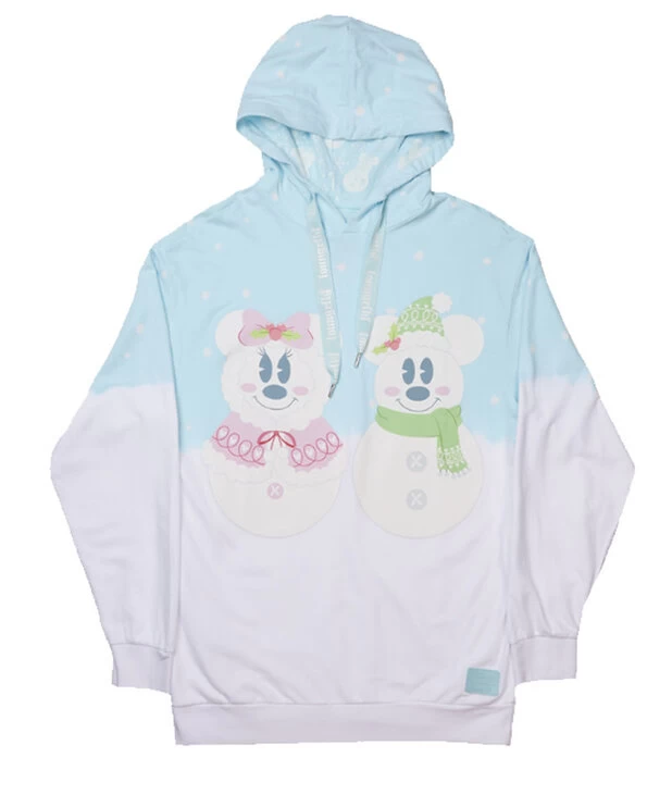 Chandail à Capuchon ( Loungefly Disney ) Mickey & Minnie Bonhomme De Neige 4 Chandail à Capuchon ( Loungefly Disney ) Mickey & Minnie Bonhomme De Neige - Image 4