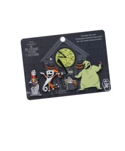 Épinglettes ( Loungefly Disney L'étrange Noel De Monsieur Jack ) Sally, Jack, Maire Et Oogie Boogie