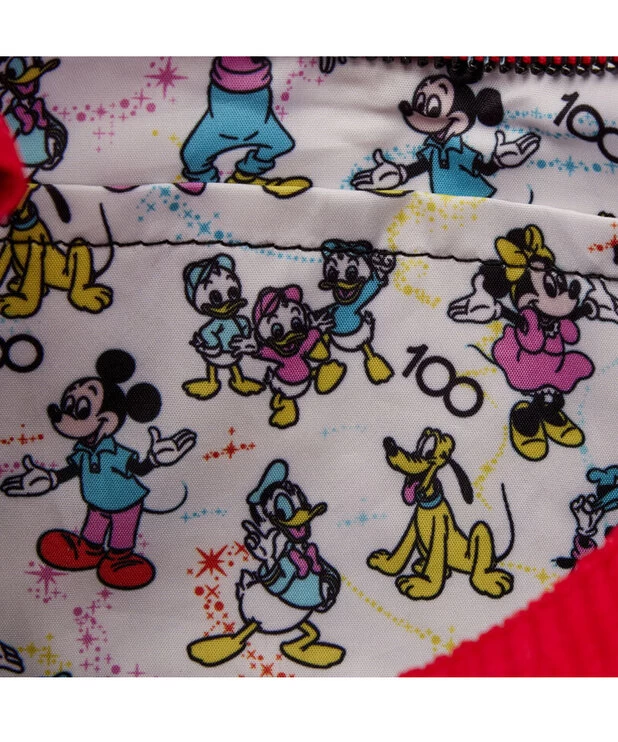 Mickey Velour Rouge Avec Mains ( Disney ) Mini Sac à Main Loungefly 2 Mickey Velour Rouge Avec Mains ( Disney ) Mini Sac à Main Loungefly - Image 2