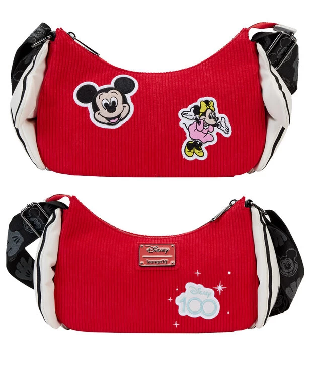 Mickey Velour Rouge Avec Mains ( Disney ) Mini Sac à Main Loungefly 1 Mickey Velour Rouge Avec Mains ( Disney ) Mini Sac à Main Loungefly
