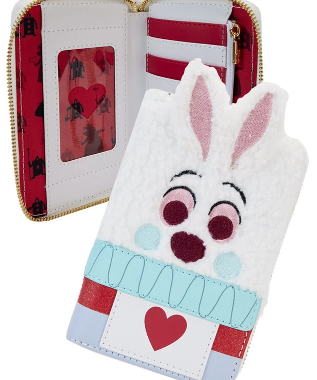 Portefeuille Loungefly ( Disney ) Lapin Blanc 1 Portefeuille Loungefly ( Disney ) Lapin Blanc