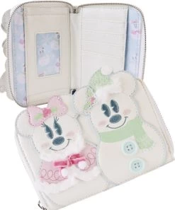 Portefeuille ( Loungefly Disney ) MIckey Et Amis Bonhommes De Neige