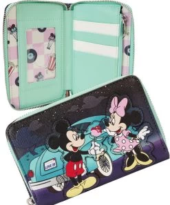 Portefeuille Loungefly ( Disney ) Mickey & Minnie ''Date Night''