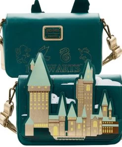 Poudlard Sac à Main Avec Petit Portefeuille Loungefly ( Harry Potter )