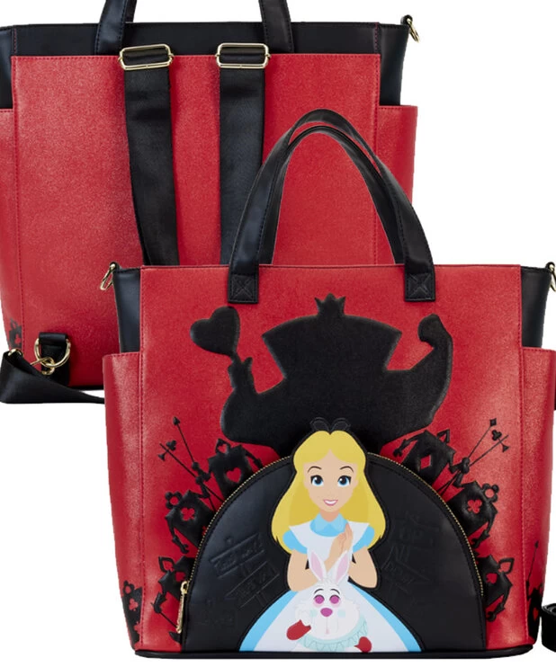 Sac à Dos Convertible Loungefly ( Disney ) Alice Au Pays Des Merveilles 1 Sac à Dos Convertible Loungefly ( Disney ) Alice Au Pays Des Merveilles