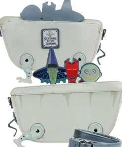 LOUNGEFLY Sac à Main ( Disney L'étrange Noel De Monsieur Jack ) Lock, Shock Et Barrel Bain