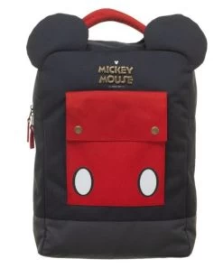 Mickey Mouse ( Disney ) Sac àDos Avec Pochette à Bouton Pression