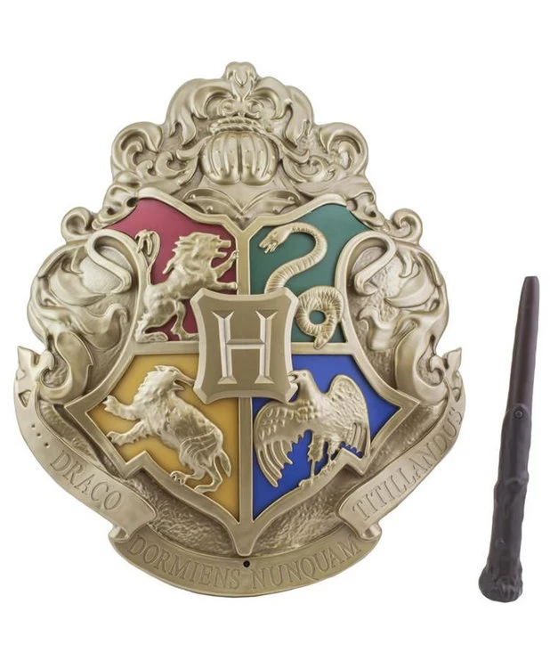 Paladone Lumière Logo Poudlard ( Harry Potter ) Lumière Avec Manette Baguette 1 Paladone Lumière Logo Poudlard ( Harry Potter ) Lumière Avec Manette Baguette